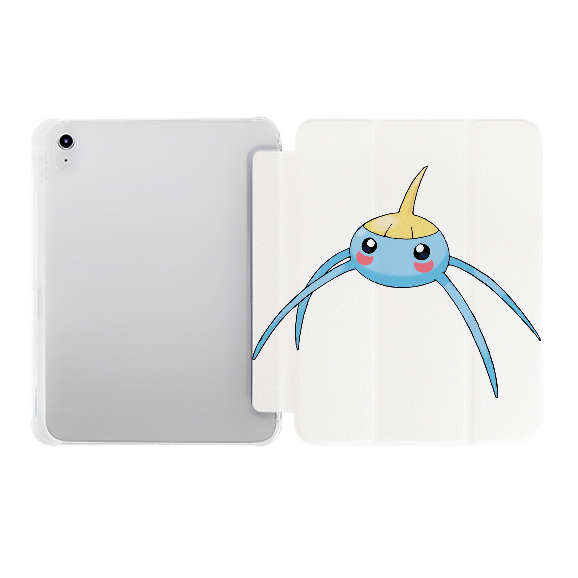 （画像用） ポケットモンスター Pokémon IPad ケース ペン収納付き 三つ折りスタンド PUレザー×シリコン 対応機種9.5/10.5/10.9インチ